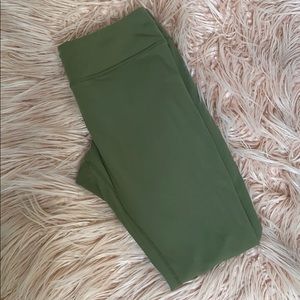 SASKI original LOW RISE leggings in khaki
